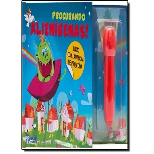 Livro Proc Alienigenas C/lanterna Un