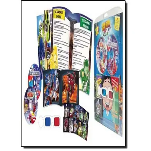 Kit 3d Kids P/ Meninos Un
