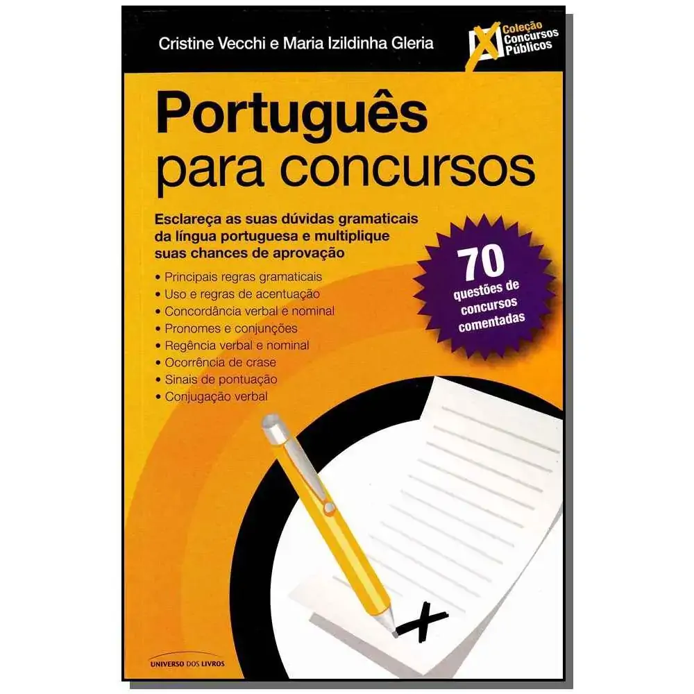 Livro Portugues P/ Concursos Un