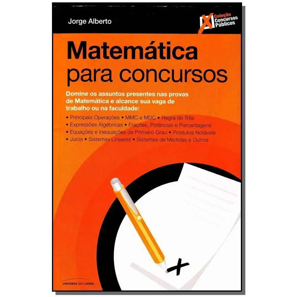 Livro Matematica P/ Concursos Un