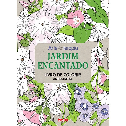 Livro Para Colorir Adulto Jardim Encantado 1 Edição