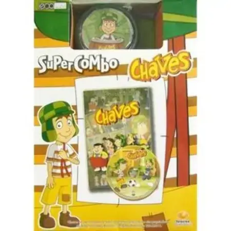Supercombo Chaves Livro De Atividades, Brinde E Cd Rom Com Jogos E Um Episodio