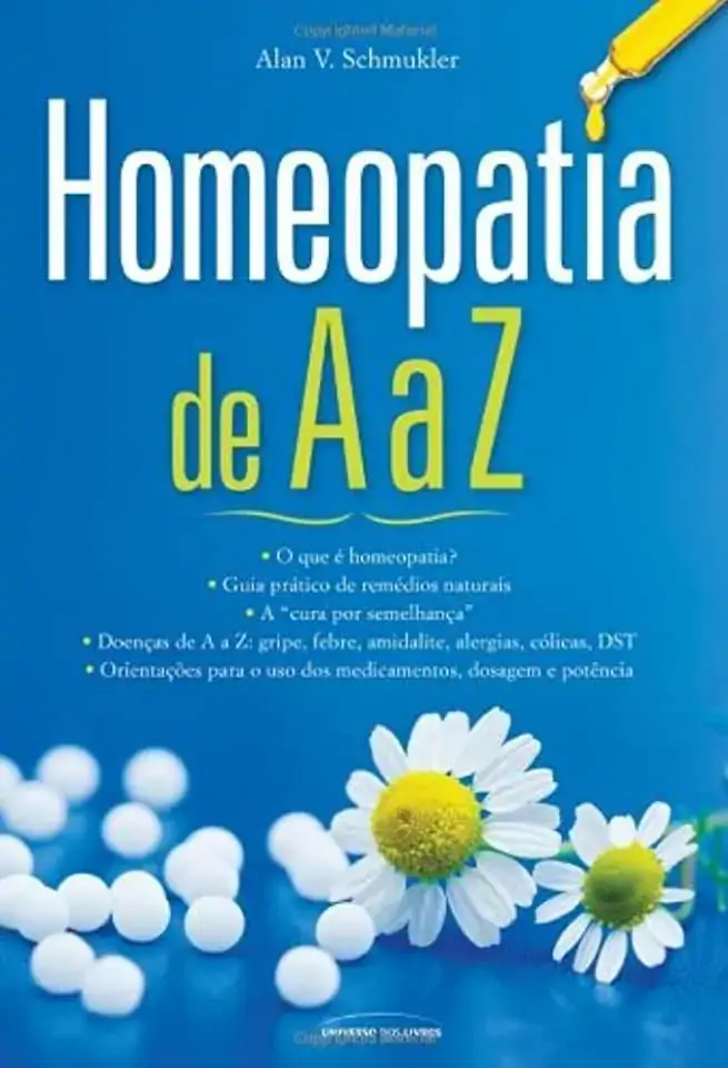 Homeopatia De A A Z Alan V. Schamukler Universo Dos Livros