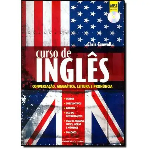 Livro Curso De Ingles Conversacao, Gramat, Leit.