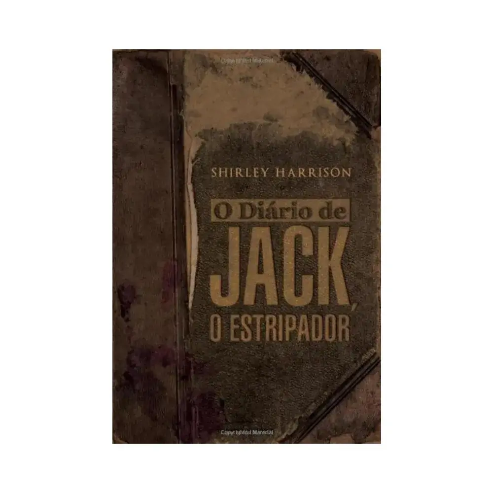Livro O Diario De Jack, O Estripador