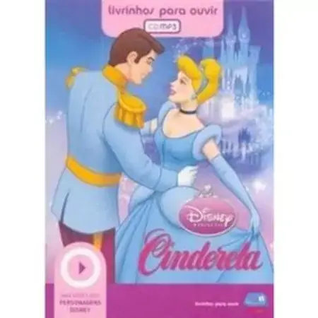 Cinderela Audiolivro Em Mp3 Col. Livrinhos Para Ouvir Disney
