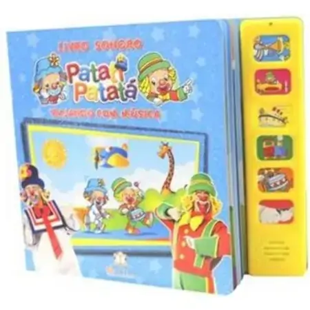 Livro Sonoro Patati Patatá: Viajando Com Música Blu