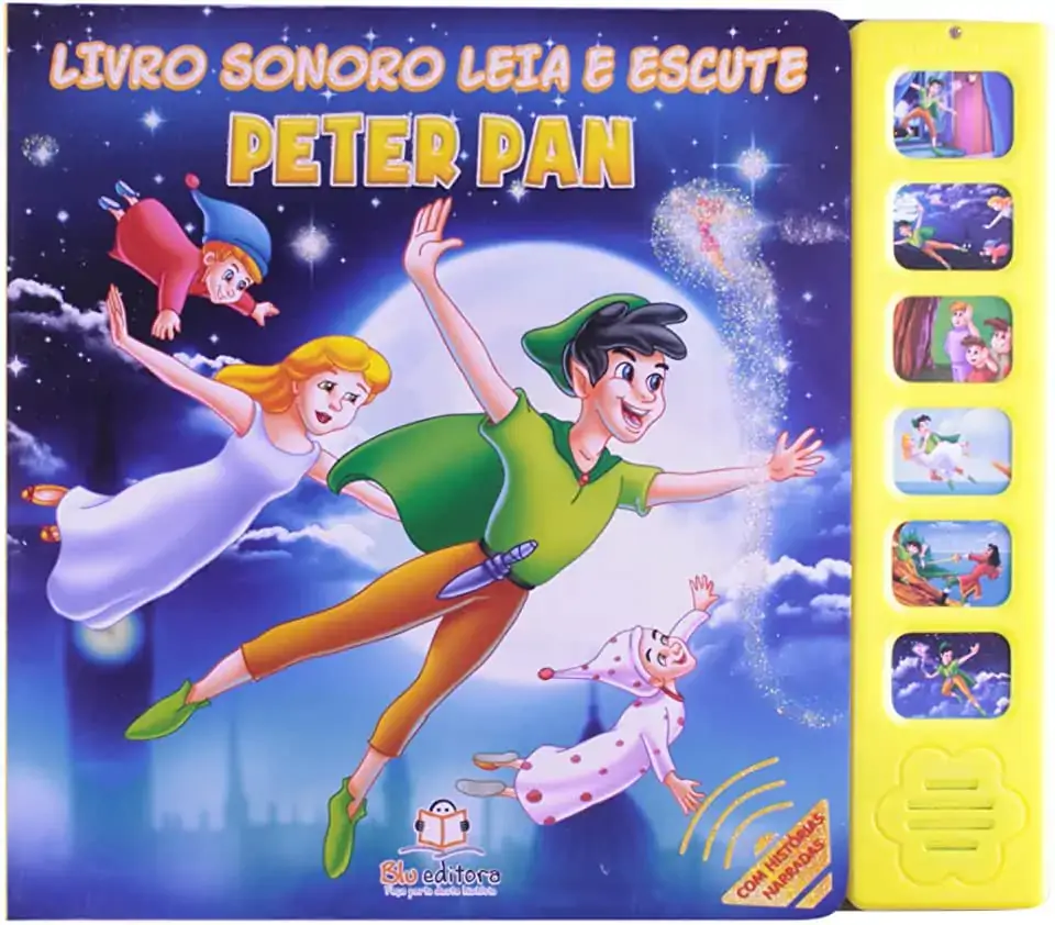 Livro Sonoro Peter Pan Un