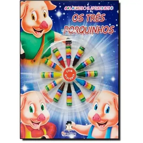 Rev Colorindo Tres Porquinhos Un