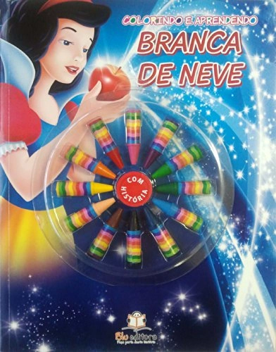 Branca De Neve Colecao Colorindo E Aprendendo