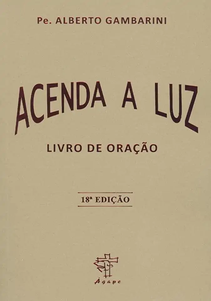 Acenda A Luz Livro De Oracao 440g Vida Nova Agape