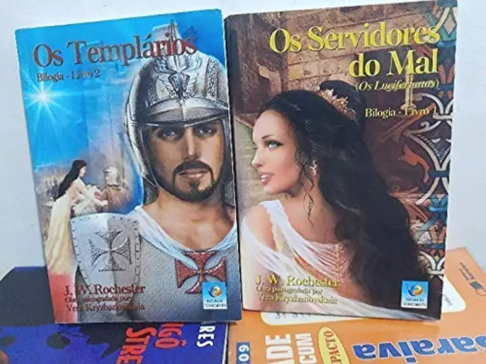 Livro Os Servidores Do Mal Luciferianos 300g Editora Do Conhecimento