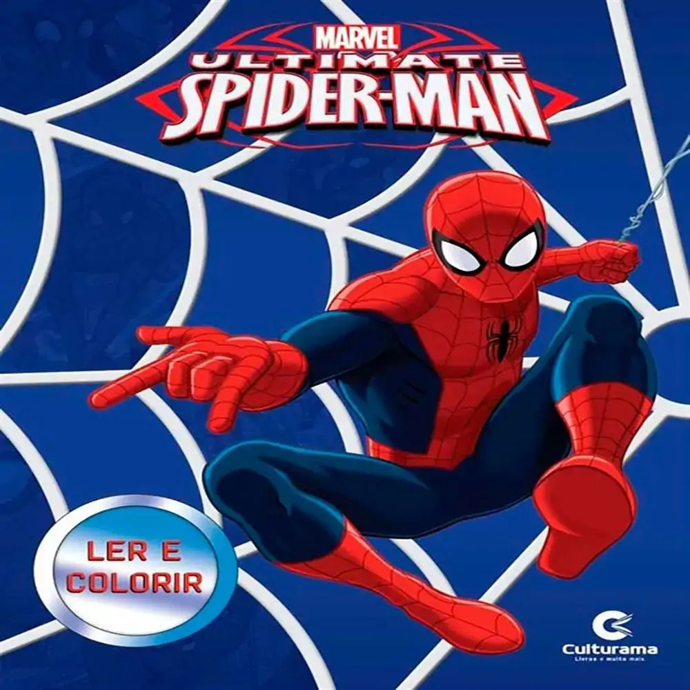 Revista Para Colorir Marvel Homem Aranha