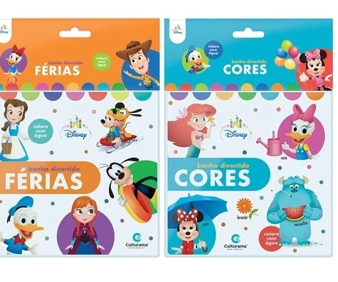 Livro De Banho Magico Disney Sortido