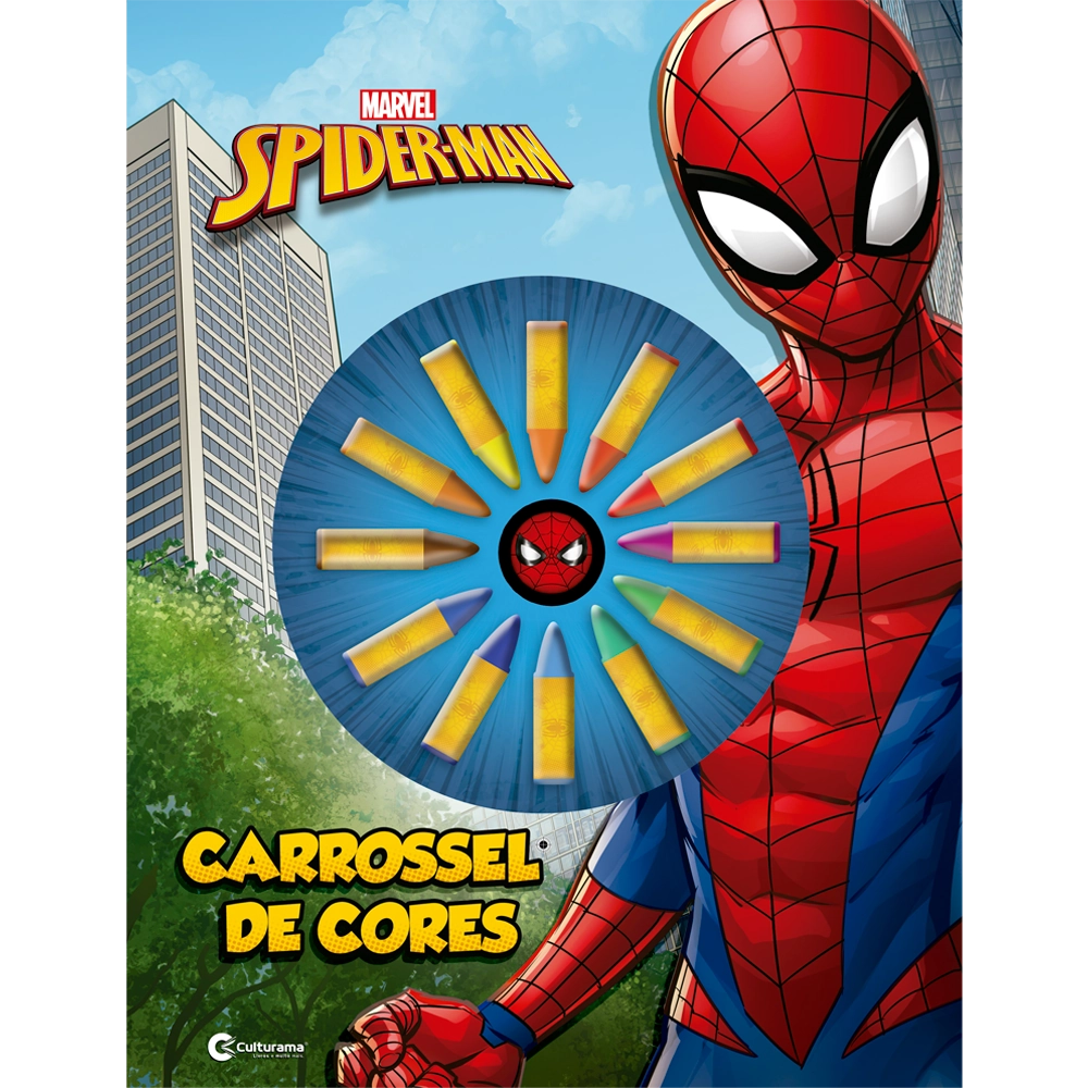 Livro Carrossel Cores Homem Aranha 20240302 Culturama