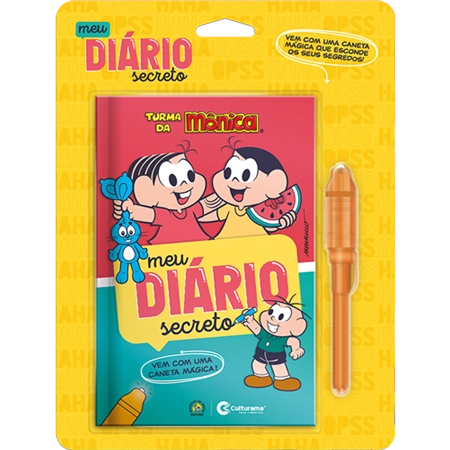 Kit 1 Livro Meu Diãrio Mãgico Princesas Disney 1 Caneta Culturama