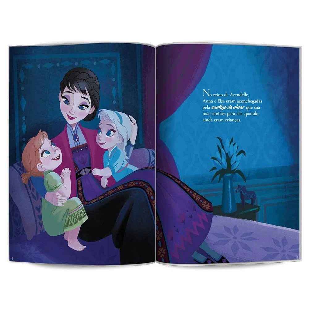 Livro Inf Culturama Hist Disney Frozen