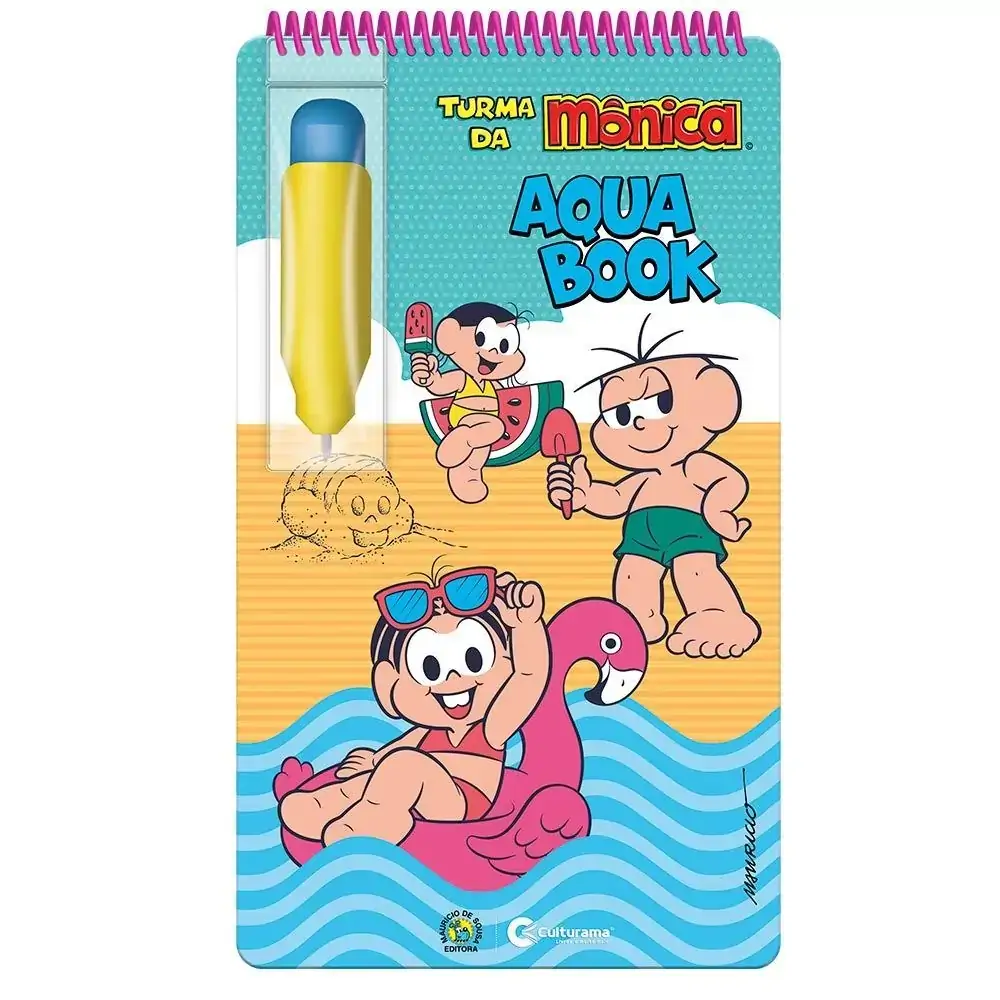 Aqua Book Turma Da Monica