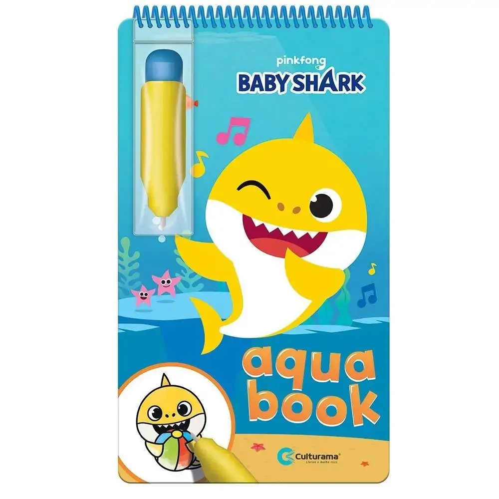 Livro Aqua Book Baby Shark - Culturama