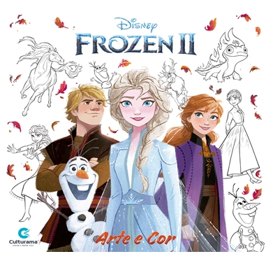 Livro para Colorir - Disney - Frozen 2 - Culturama