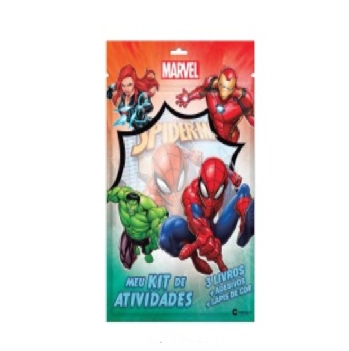 Livro Meu Kit de Atividades - Marvel - Culturama