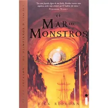 Livro O Mar De Monstros Coleção Percy Jackson E Os Olimpianos Livro 2
