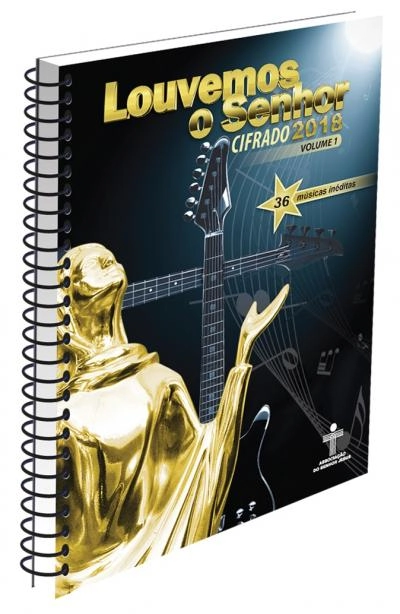 Louvemos O Senhor 2018 Cifrado 1665g Editora Associacao Do Senhor Jesus