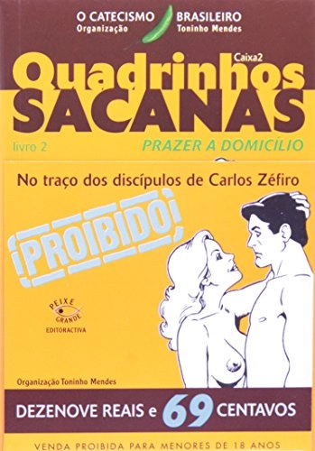 Quadrinhos Sacanas Caixa 2. Laranja. Livro 2 Em Portuguese Do Brasil