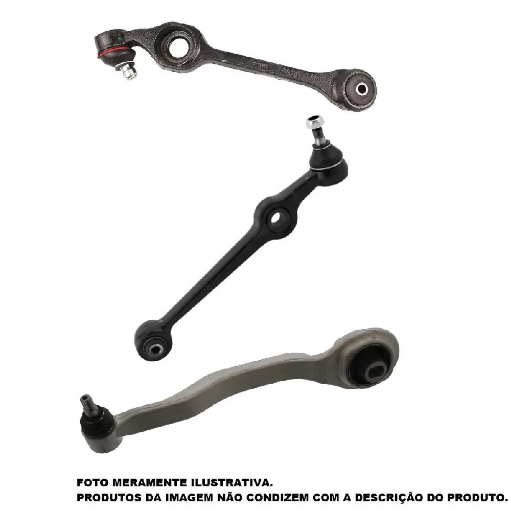 Braço Tensor Dianteiro FORD FUSION Lado Esquerdo Inferior Curvo - PAMO BR34J050L