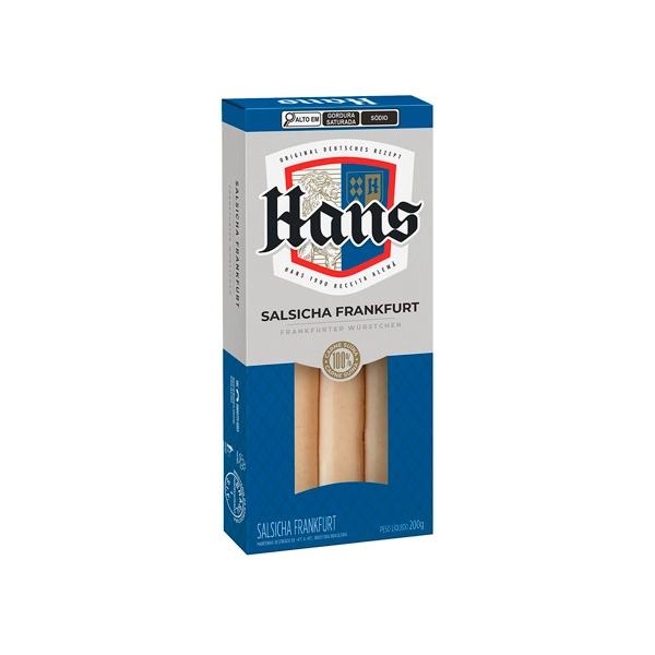 Salsicha Frankfurt Hans 200gr