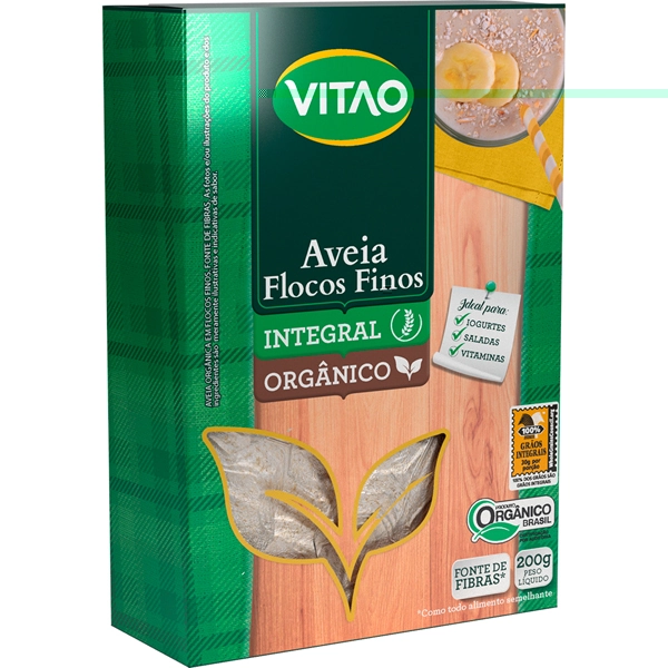 Vitao Aveia Em Flocos Finos 200g