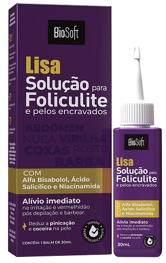Balm Solucao Para Foliculite Lisa Bio Soft Hair 30ml