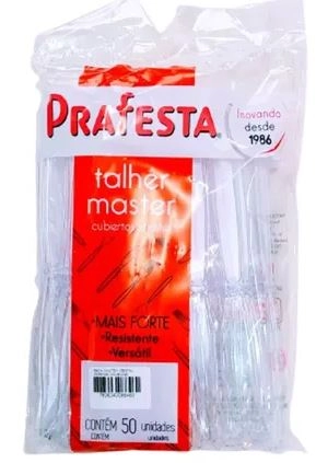 Faca Prafesta Master 50unidade Cristal