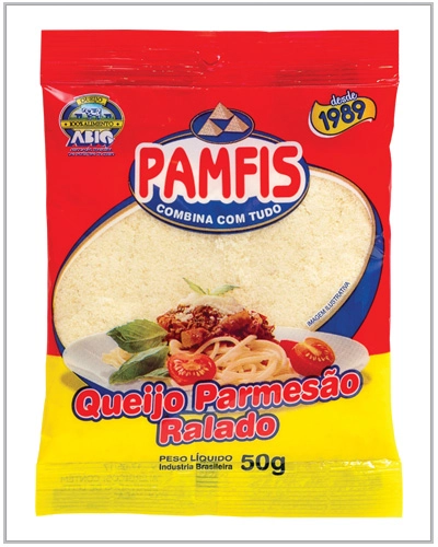 Queijo Ralado Pamfis Parm Fino