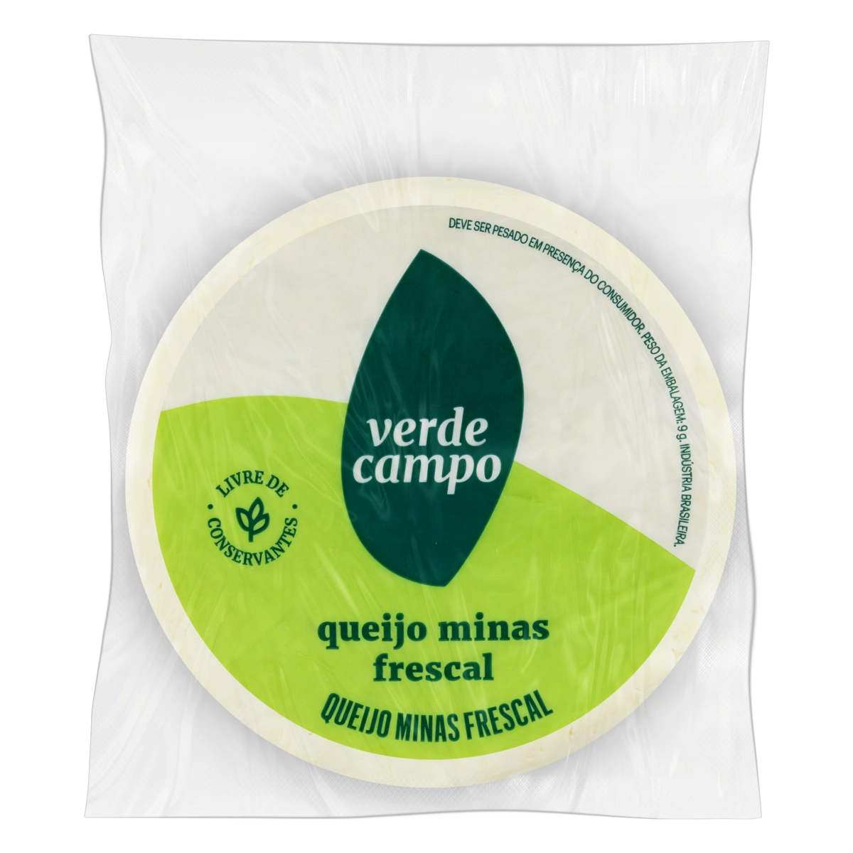 Queijo Minas Frescal Verde Campo