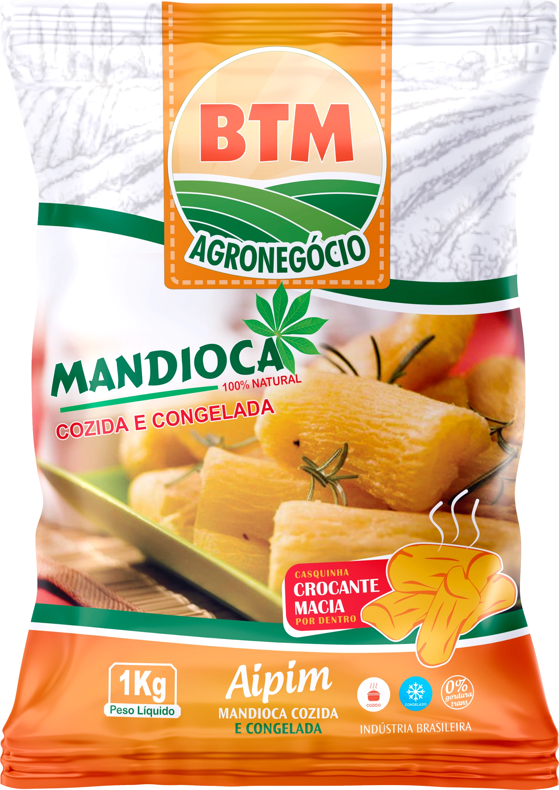 Mandioca Cong Gratti Tradicional 1kg