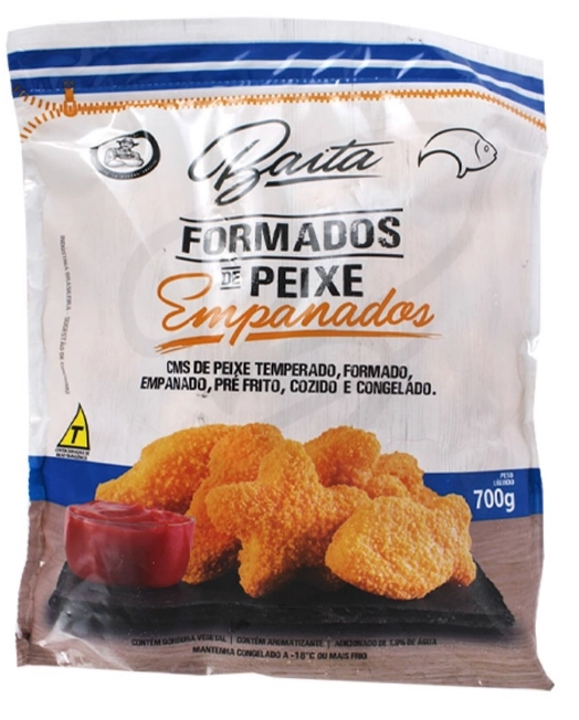 Empanado De Peixe Baita 700g