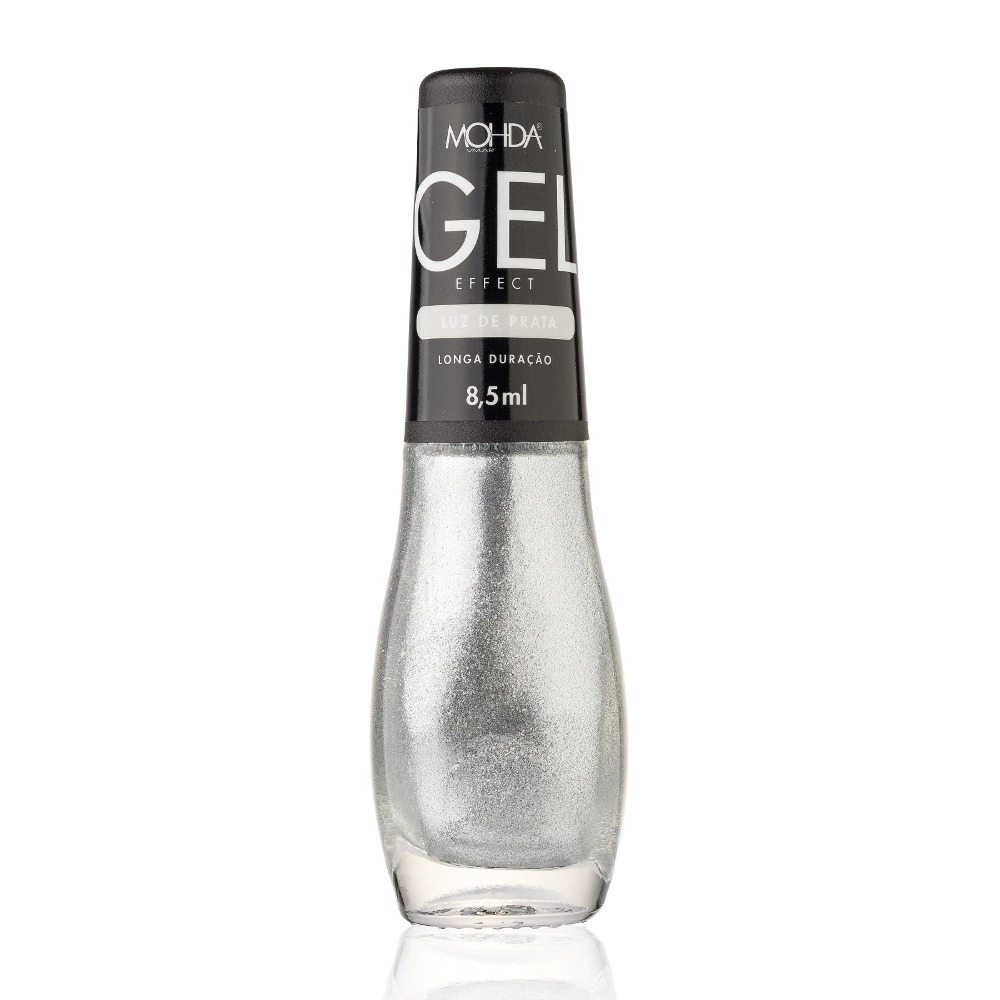 Esmalte Mohda Efeito Gel Luz De Prata