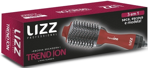 Escova Secadora Lizz Trend íon 127v