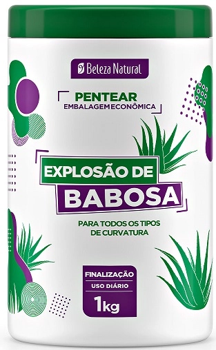 Creme P/pentear Explo De Babosa Beleza Natural 1kg