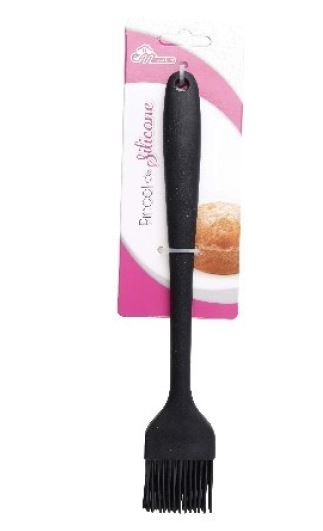 Pincel De Silicone 26,3cm Preto 13898 Inga
