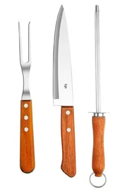 Kit Churrasco Atenas 3pcs 14004 Inga