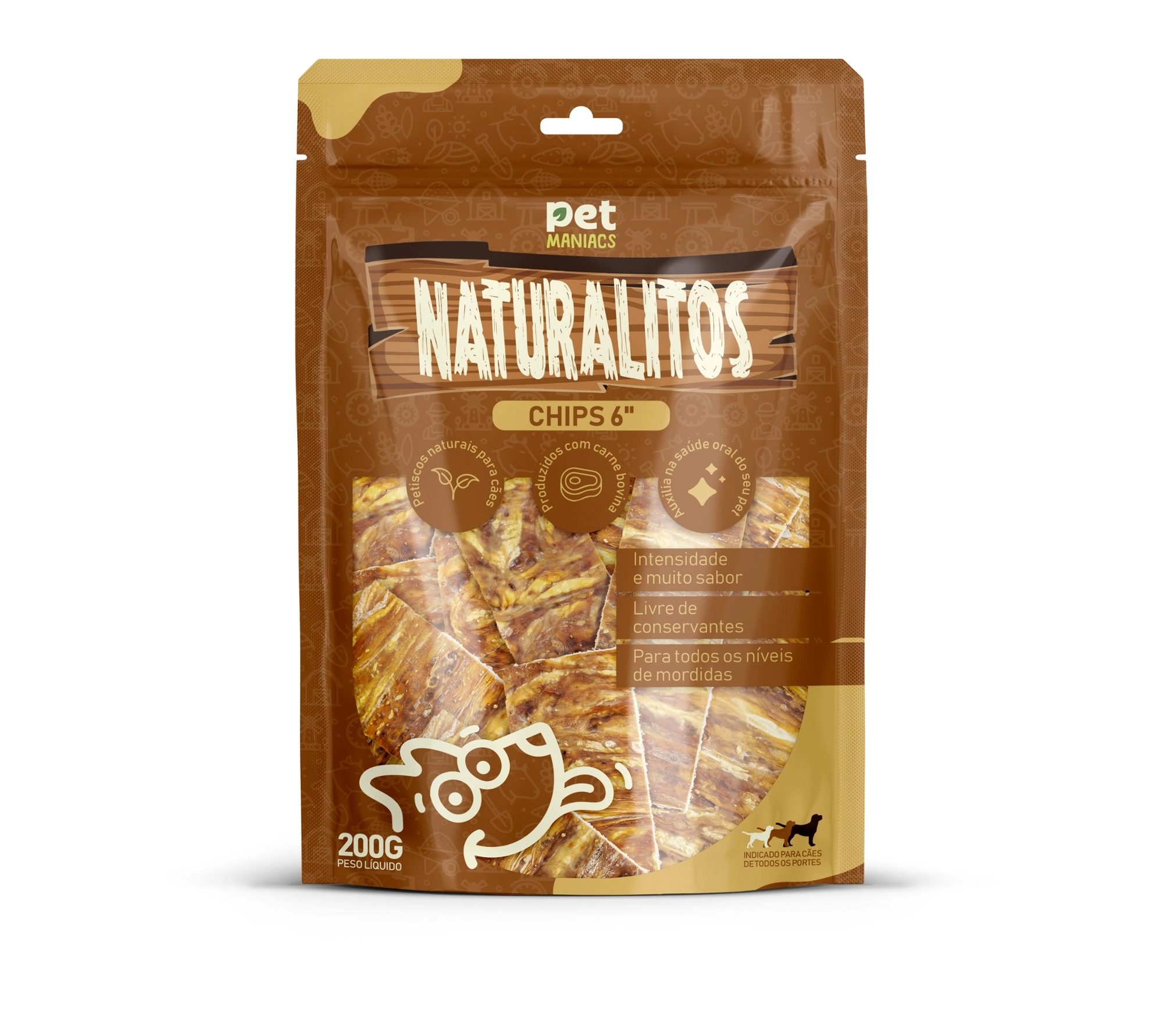 Naturalitos Chips 6 200g