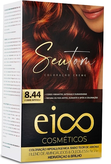 Tint Eico Seu Tom Kit 8.4 Cobre Intenso