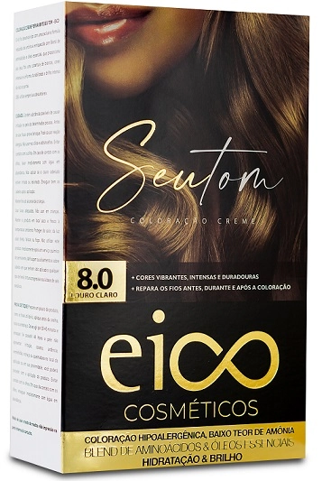 Tint Eico Seu Tom Kit 8.0 Louro Claro
