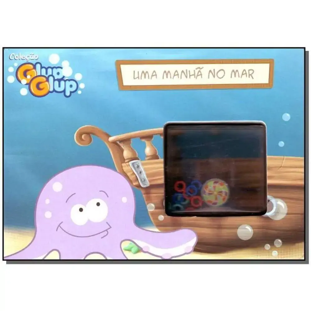 Livro Colecao Glup Uma Manha No Mar