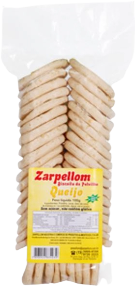 Bisc.zarpellom Polvilho Queijo 80g