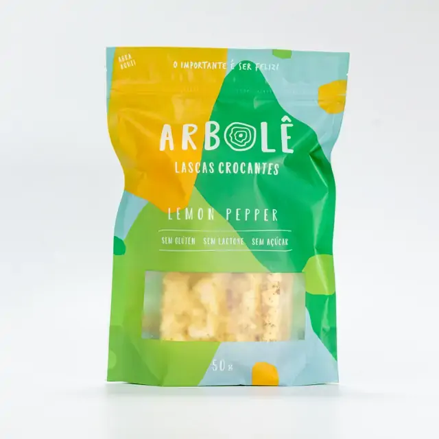 Lascas Crocantes Lemon Pepper Arbolê 50g