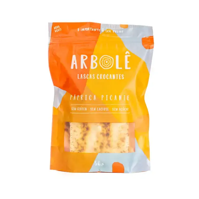 Lascas Crocantes Páprica Picante Arbolê 50g