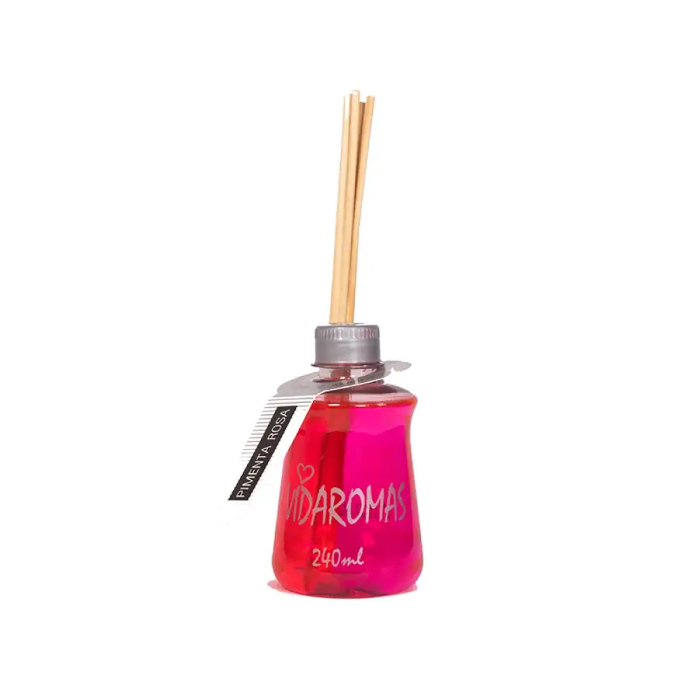 Aromatizador De Ambientes Vidaromas Varetas Pimenta Rosa